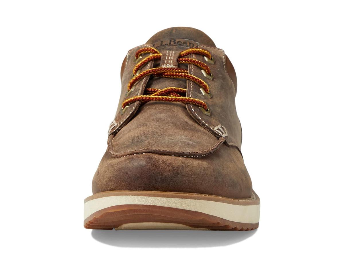 Men's L.L.Bean Stonington Shoe Moc Toe Dark Cocoa