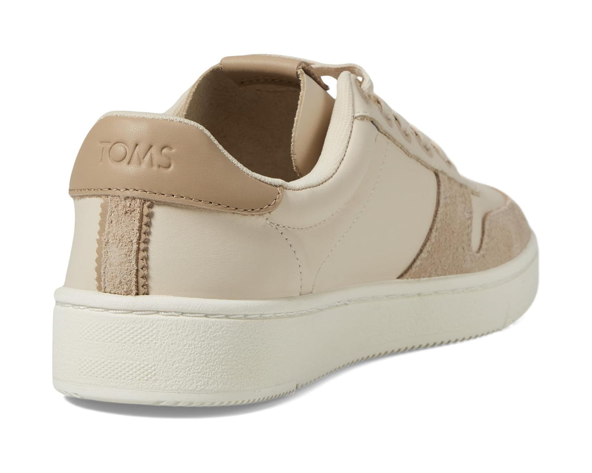 Men's TOMS TRVL LITE Court Beige Leather/Shaggy Suede