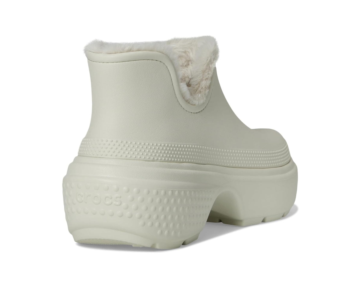 Unisex Crocs Stomp Lined Shorty Boots Linen/Linen