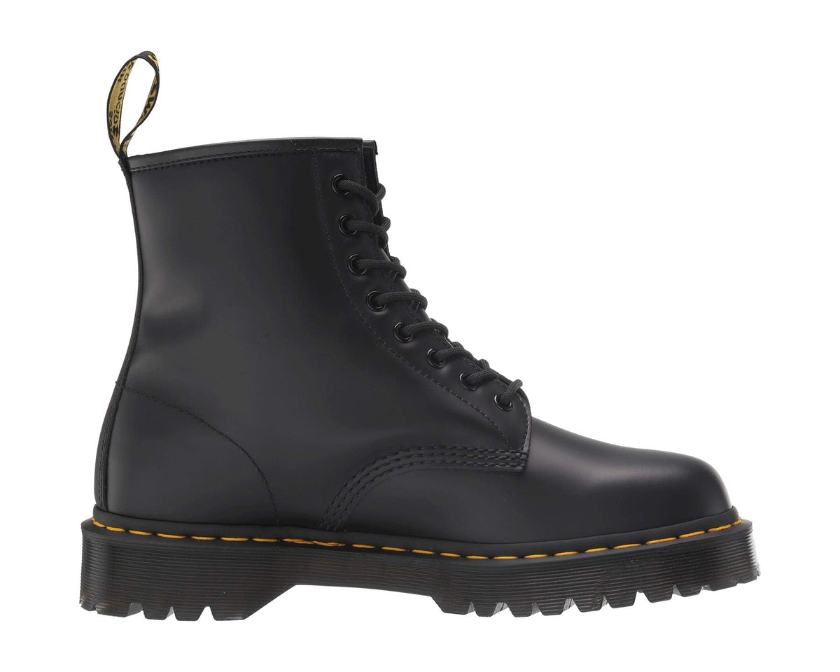 Unisex Dr. Martens 1460 Bex Smooth Leather Lace Up Boots Black Smooth