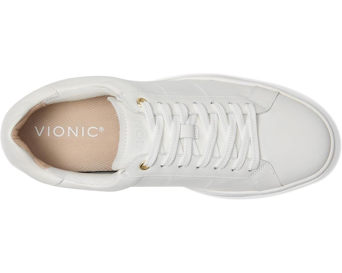 Men's VIONIC Lucas II Oxfords White Leather
