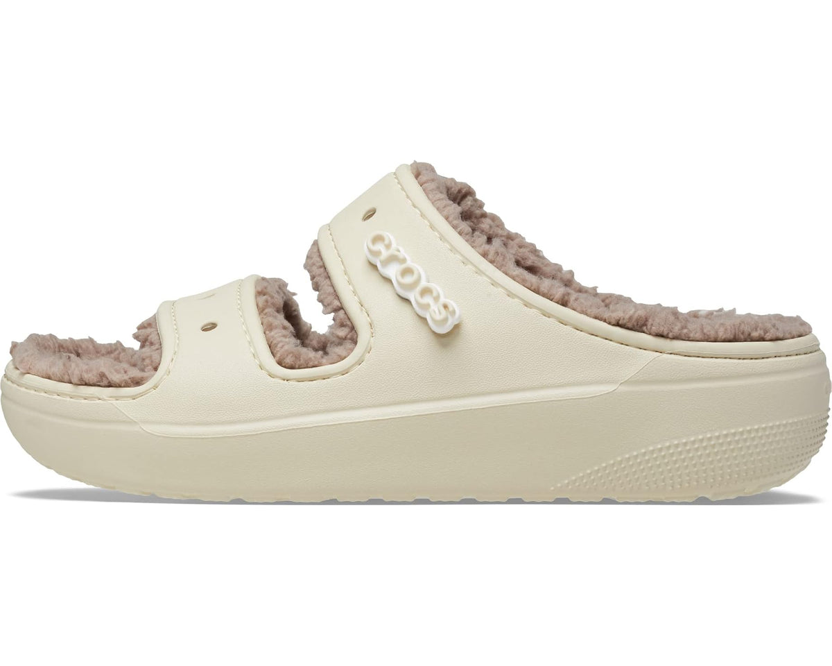 Unisex Crocs Classic Cozzzy Sandals Bone/Mushroom