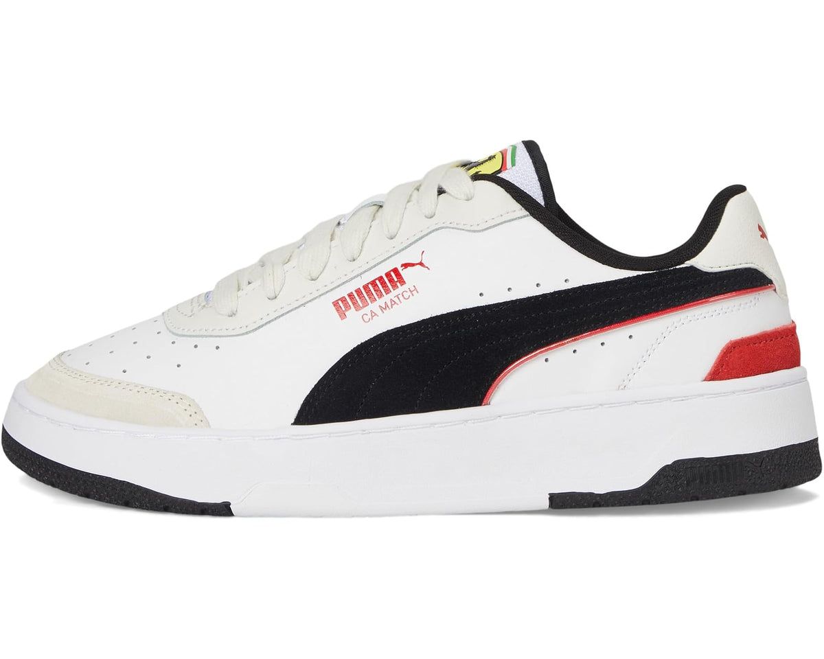 Men's PUMA Scuderia Ferrari Ca Match Shoes White/Vapor Gray/White