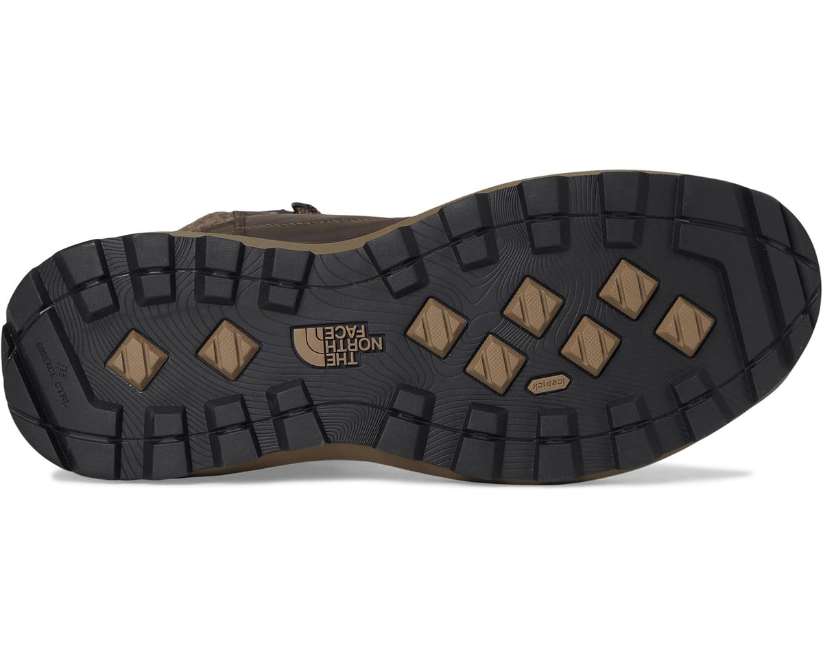 Men's The North Face Bergen Leather WP Demitasse Brown/TNF Black