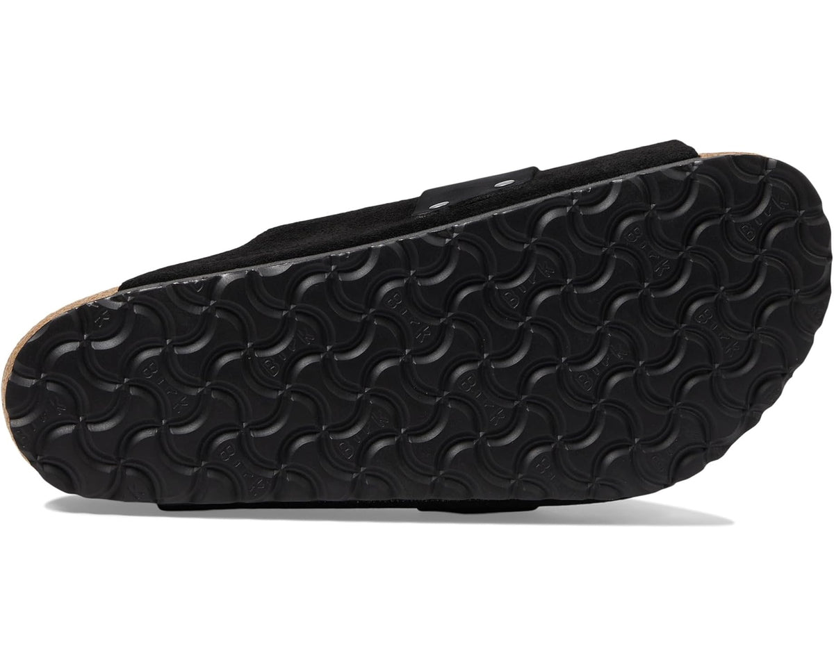 Unisex Birkenstock Kyoto - Suede (Unisex) Black Suede 1