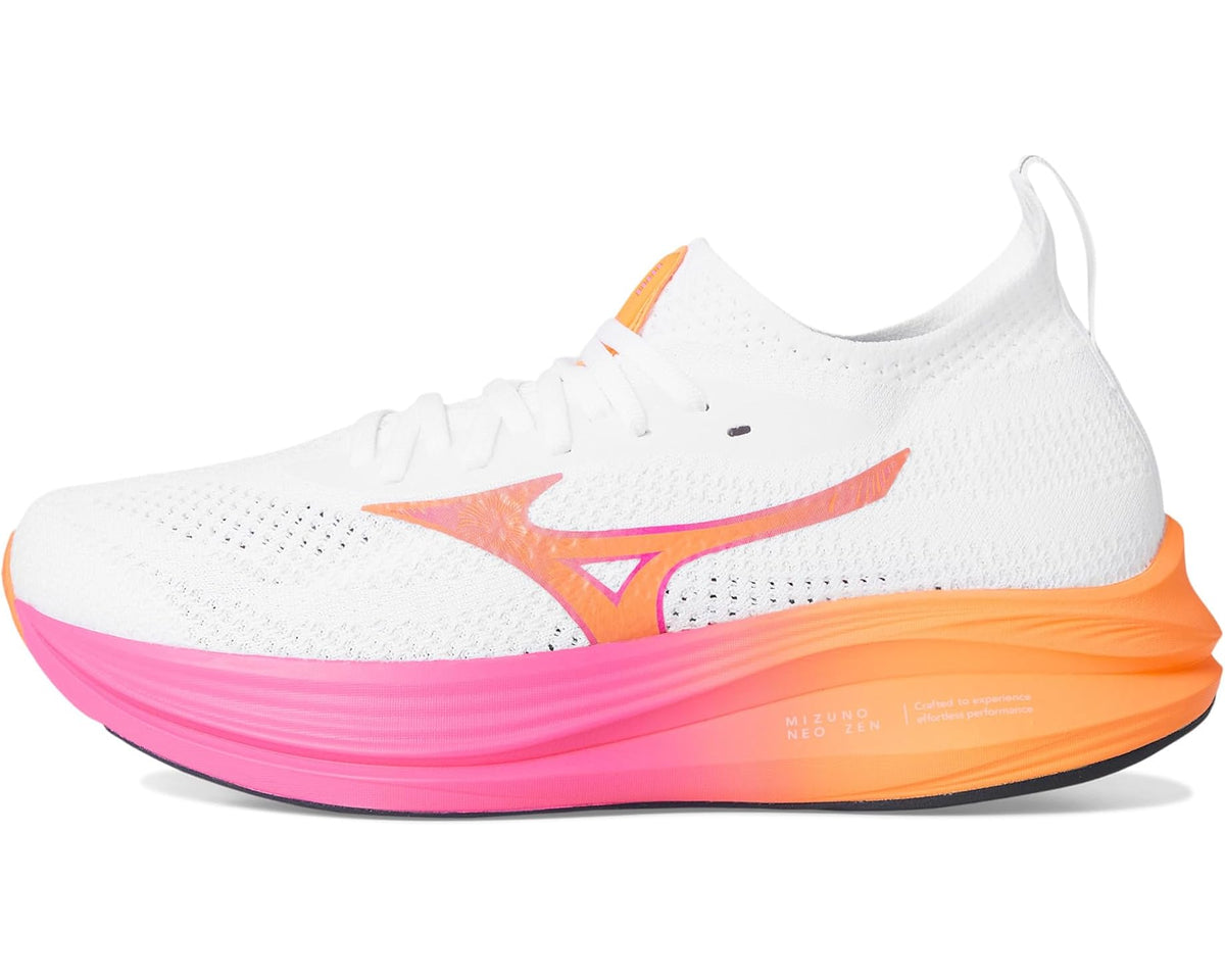 Unisex Mizuno Mizuno Neo Zen Hanabi White/Tang Orange