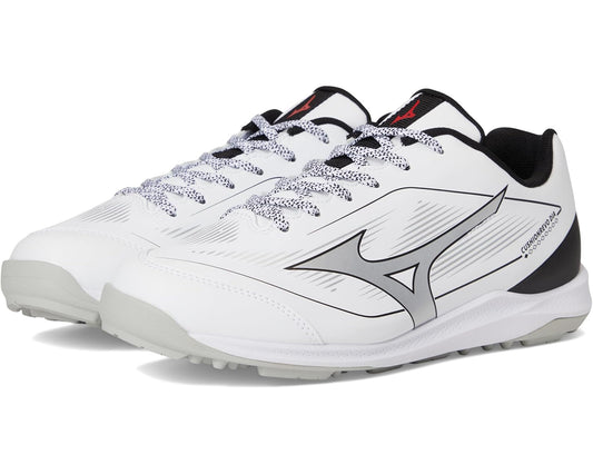 Unisex Mizuno Cushionrevo Diamond Turf White/Black