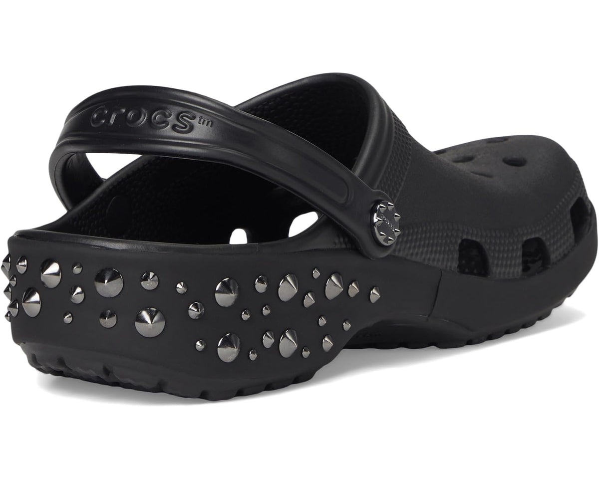 Unisex Crocs Classic Studded Clog Black