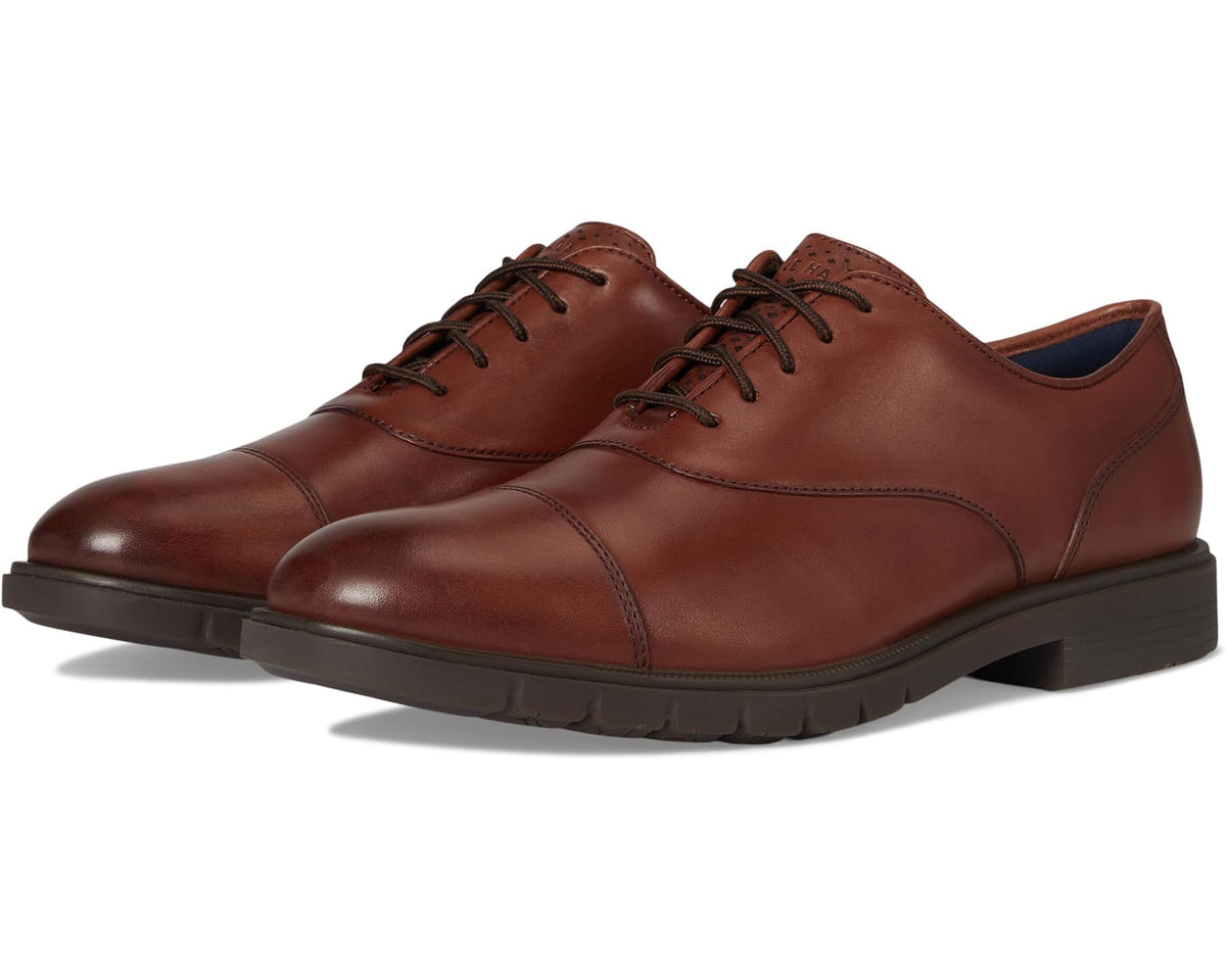 Men's Cole Haan Grandflex Dress Cap Toe Oxfords Mahogony