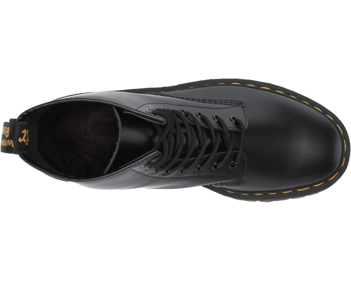 Unisex Dr. Martens 1460 Bex Smooth Leather Lace Up Boots Black Smooth