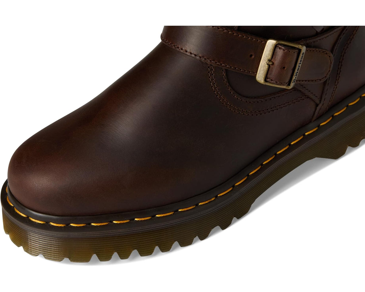 Unisex Dr. Martens Anistone Knee High Boots Dark Brown