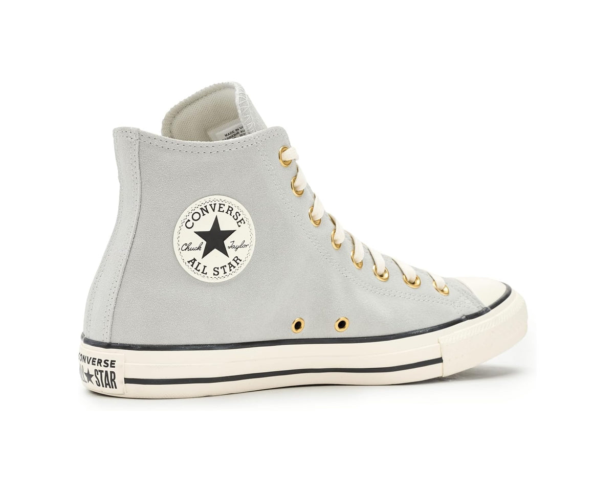 Unisex Converse Chuck Taylor All Star Suede High-Top Light Grey/Egret/Black