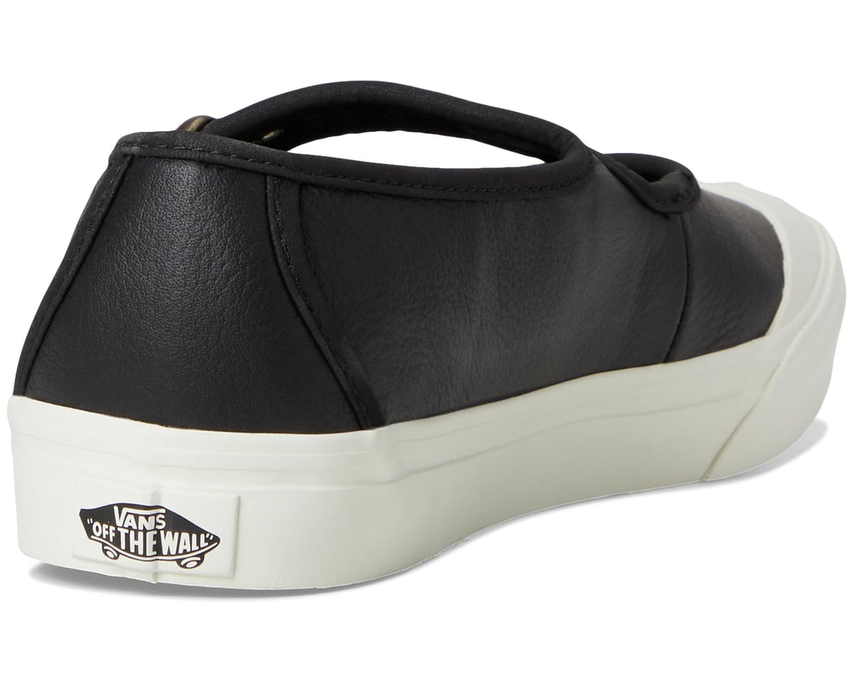 Unisex Vans Mary Jane Leather Black/White