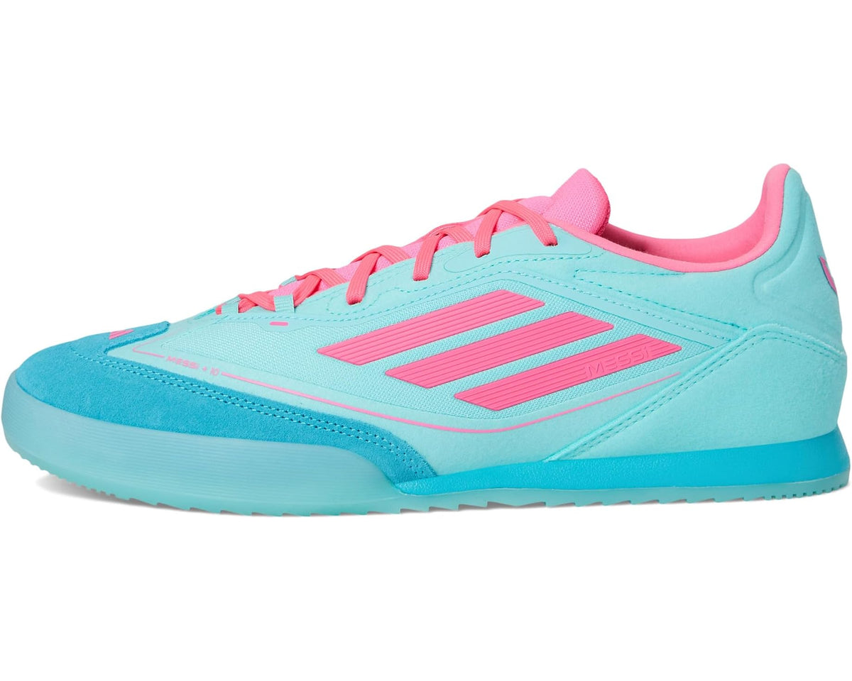 Unisex adidas F50 Freestyle Messi Indoor Flash Aqua/Lucid Pink/Lucid Cyan