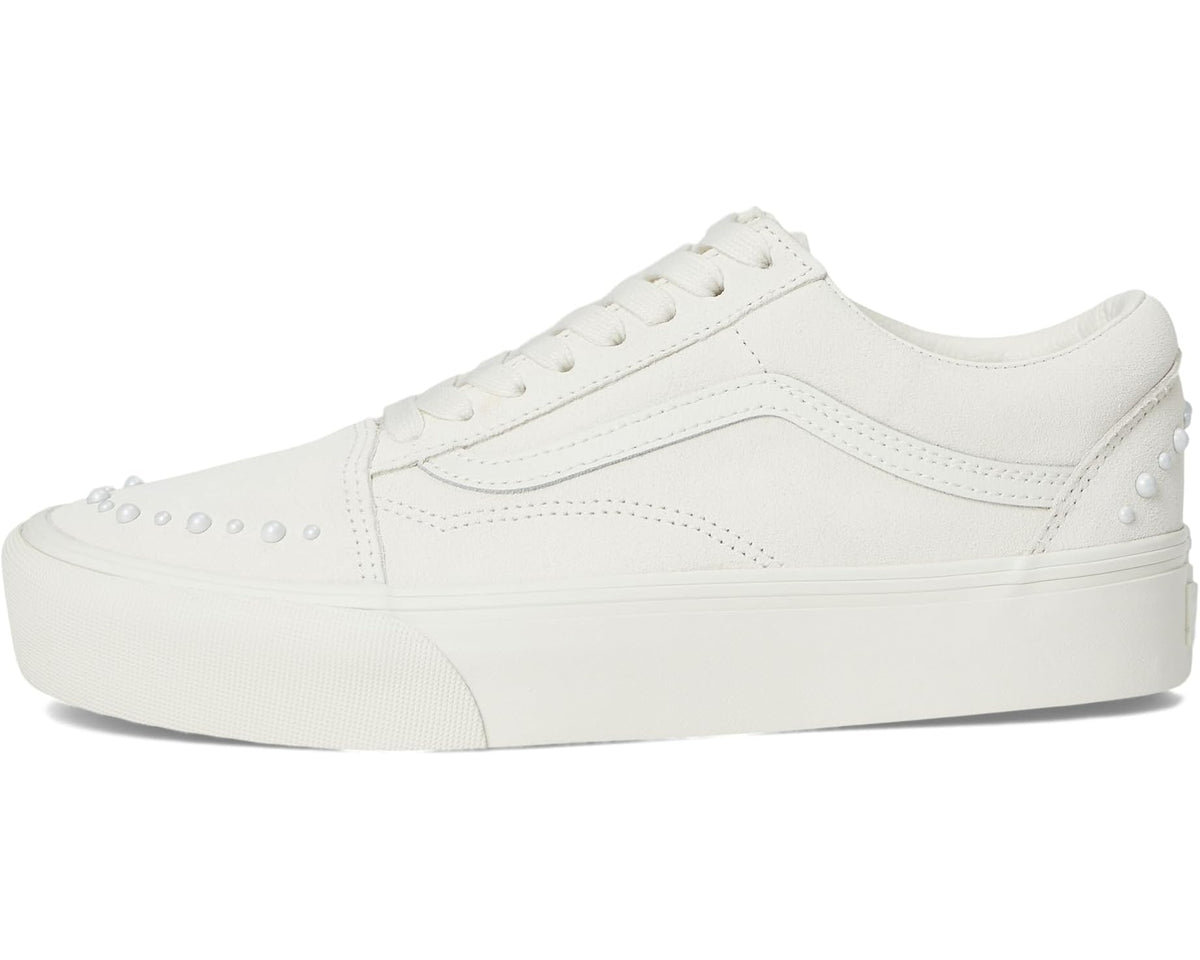 Unisex Vans Old Skool Platform Pearls Marshmallow