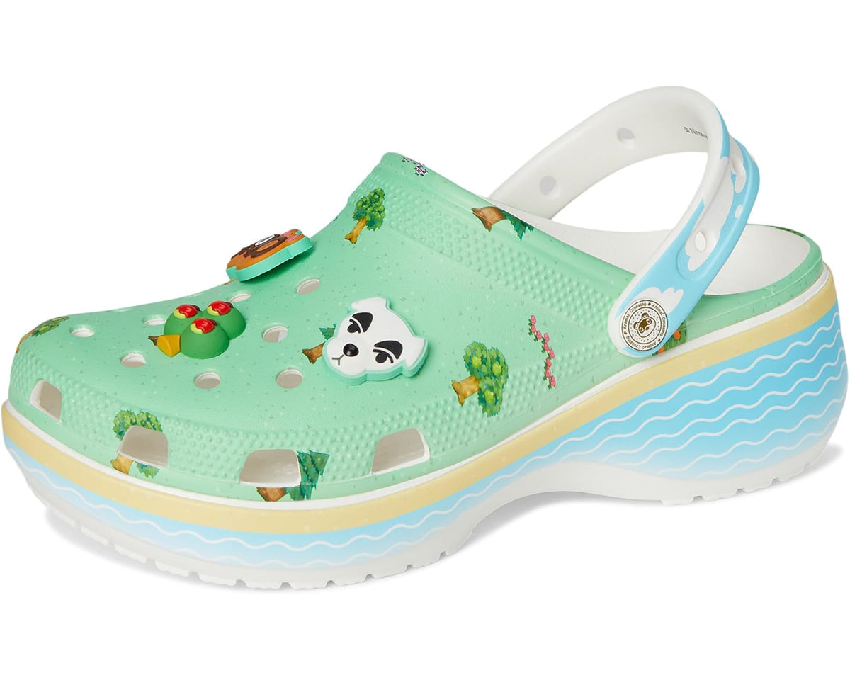 Unisex Crocs Animal Crossing Platform Clog Animal Crossing