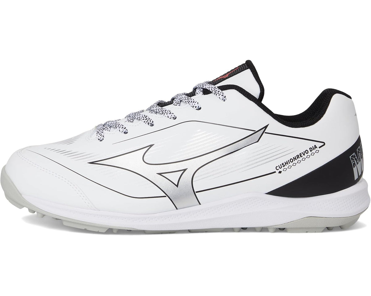 Unisex Mizuno Cushionrevo Diamond Turf White/Black