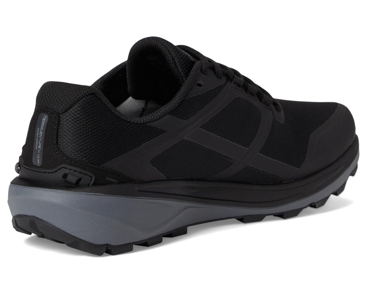 Men's Topo Athletic Terraventure 4 WP Black/Charcoal