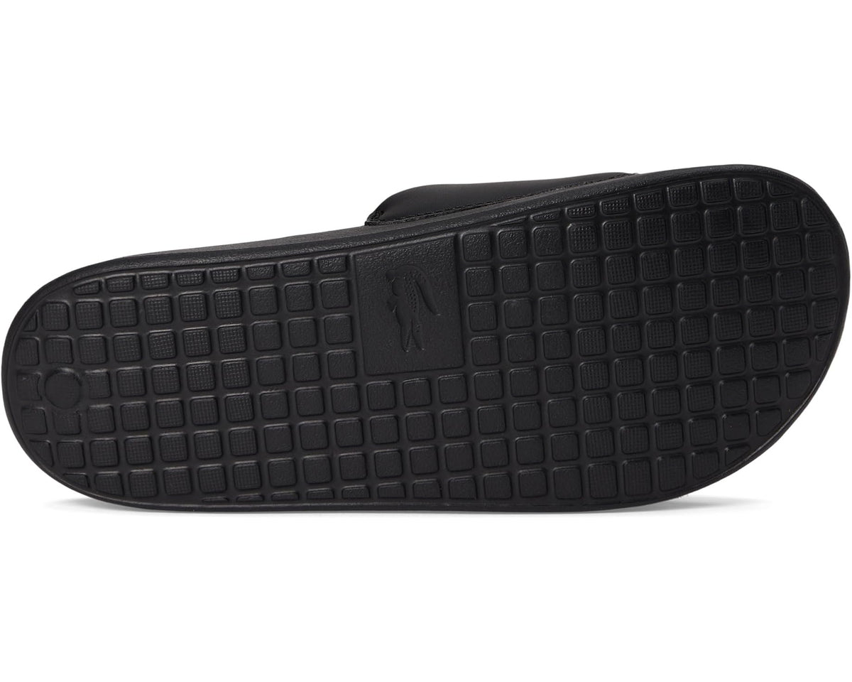 Men's Lacoste Serve Slide 1.0 Black/White Croc