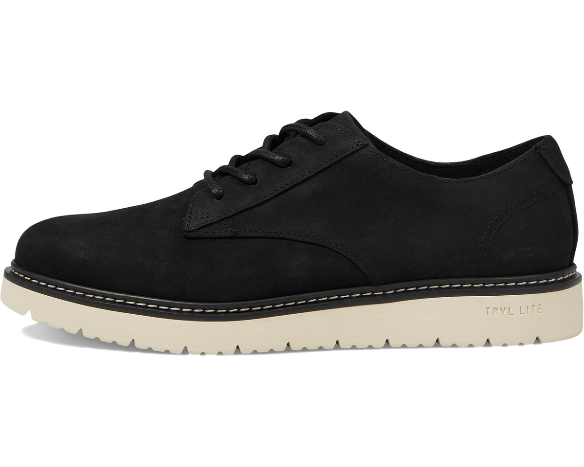 Men's TOMS Navi Travel Lite Oxford Water-Resistant Black