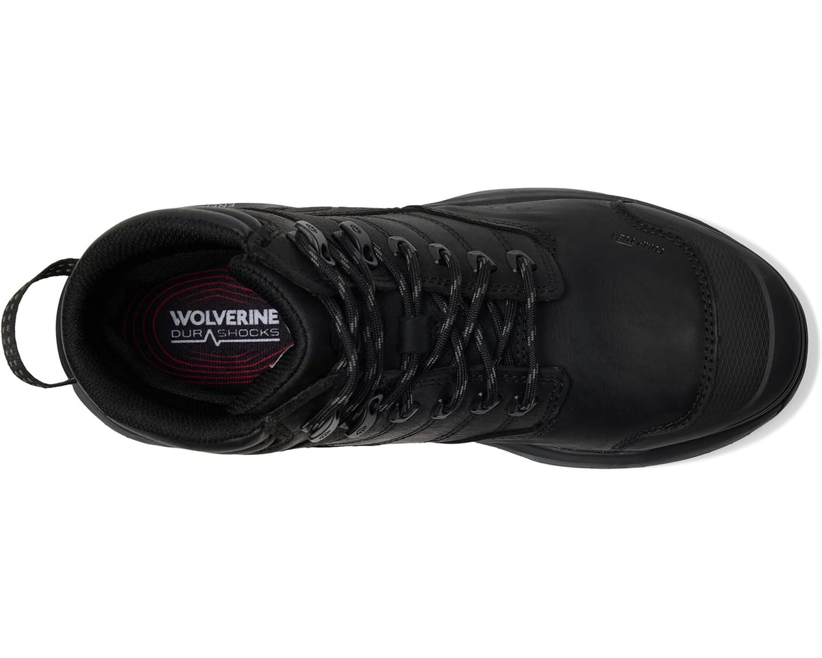 Men's Wolverine Alpha Ft Wolverine Infinity System 6 Carbonmax® Work Boot Black
