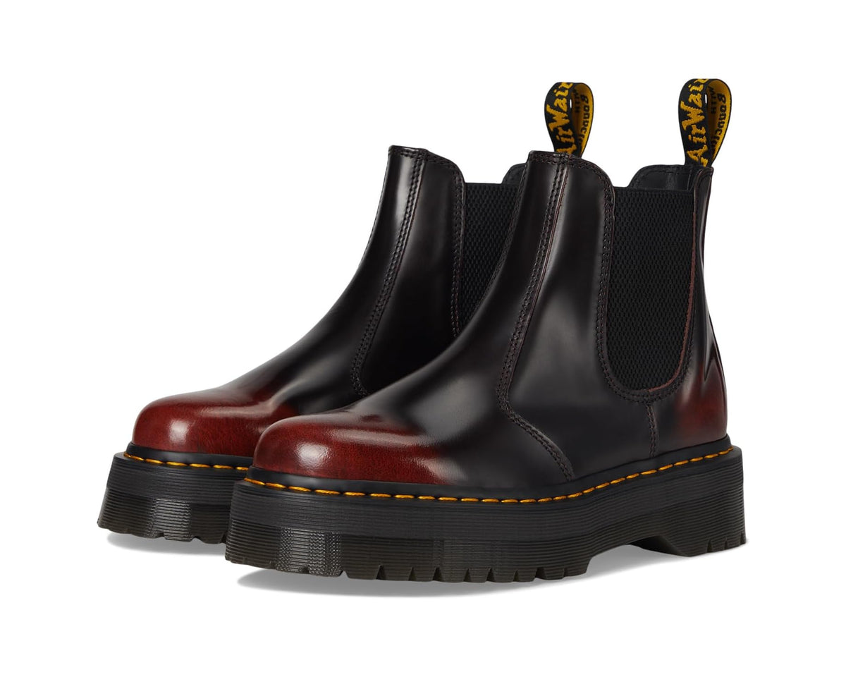 Unisex Dr. Martens 2976 Quad Chelsea Cherry Red
