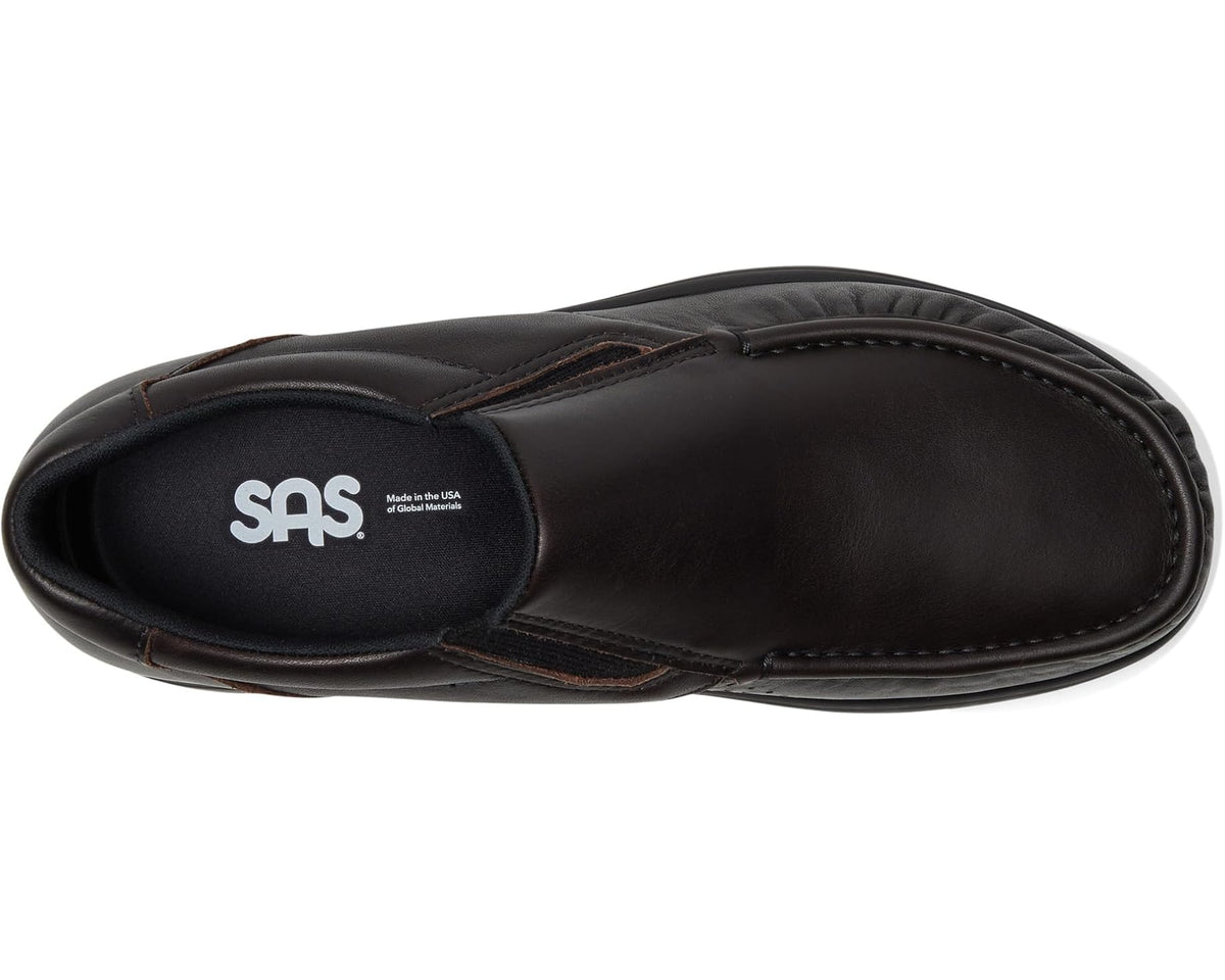 Men's SAS Side Gore Slip On Comfort Loafer Cacao