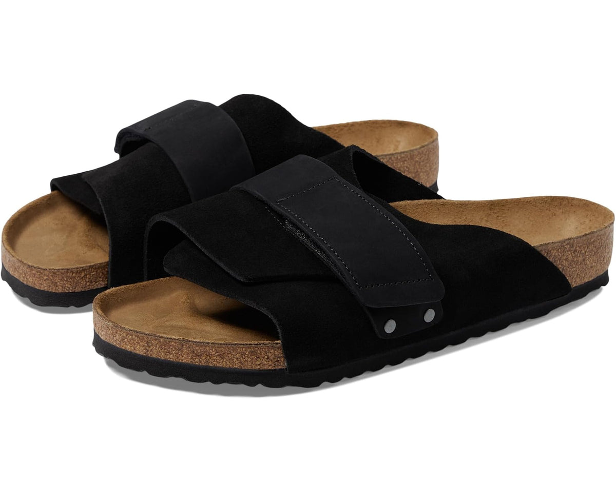 Unisex Birkenstock Kyoto - Suede (Unisex) Black Suede 1