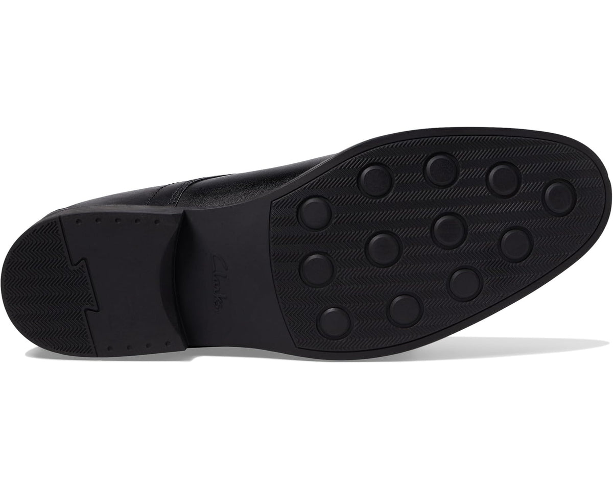 Men's Clarks Whiddon Pace Black Leather