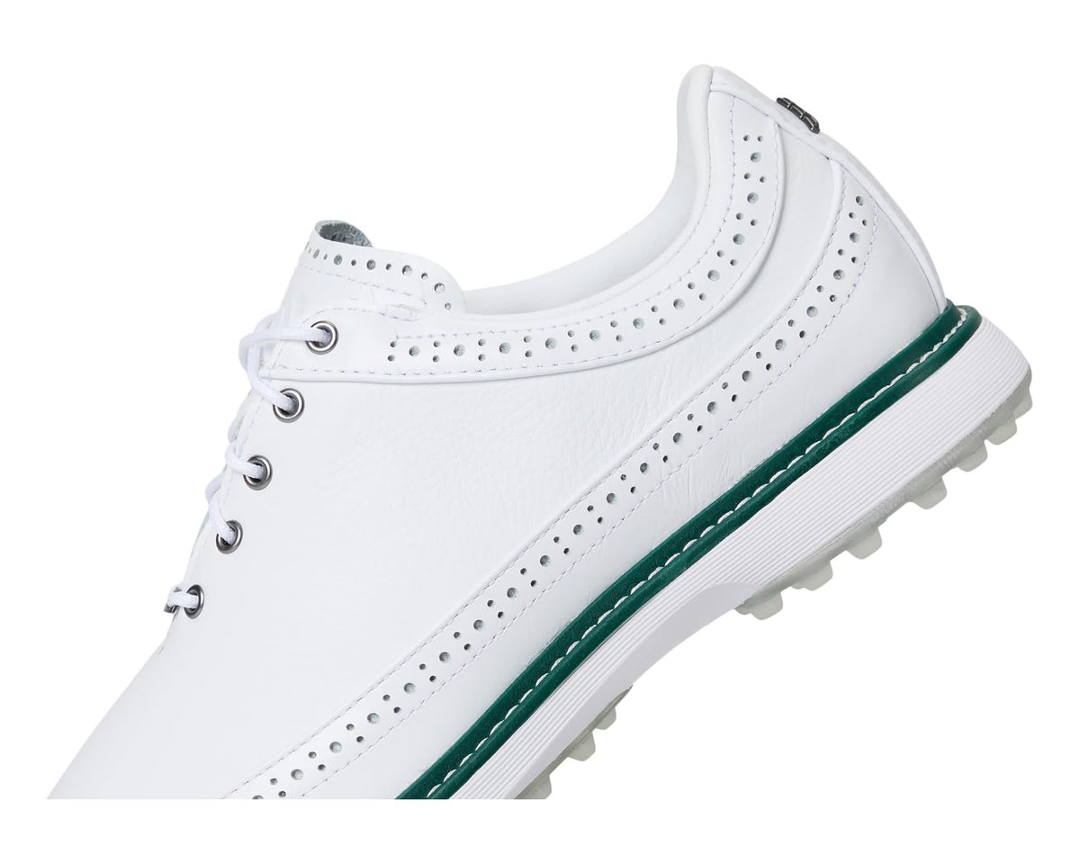 Unisex adidas Golf MC80 Spikeless Golf Shoes Footwear White/Silvermet/Collgreen