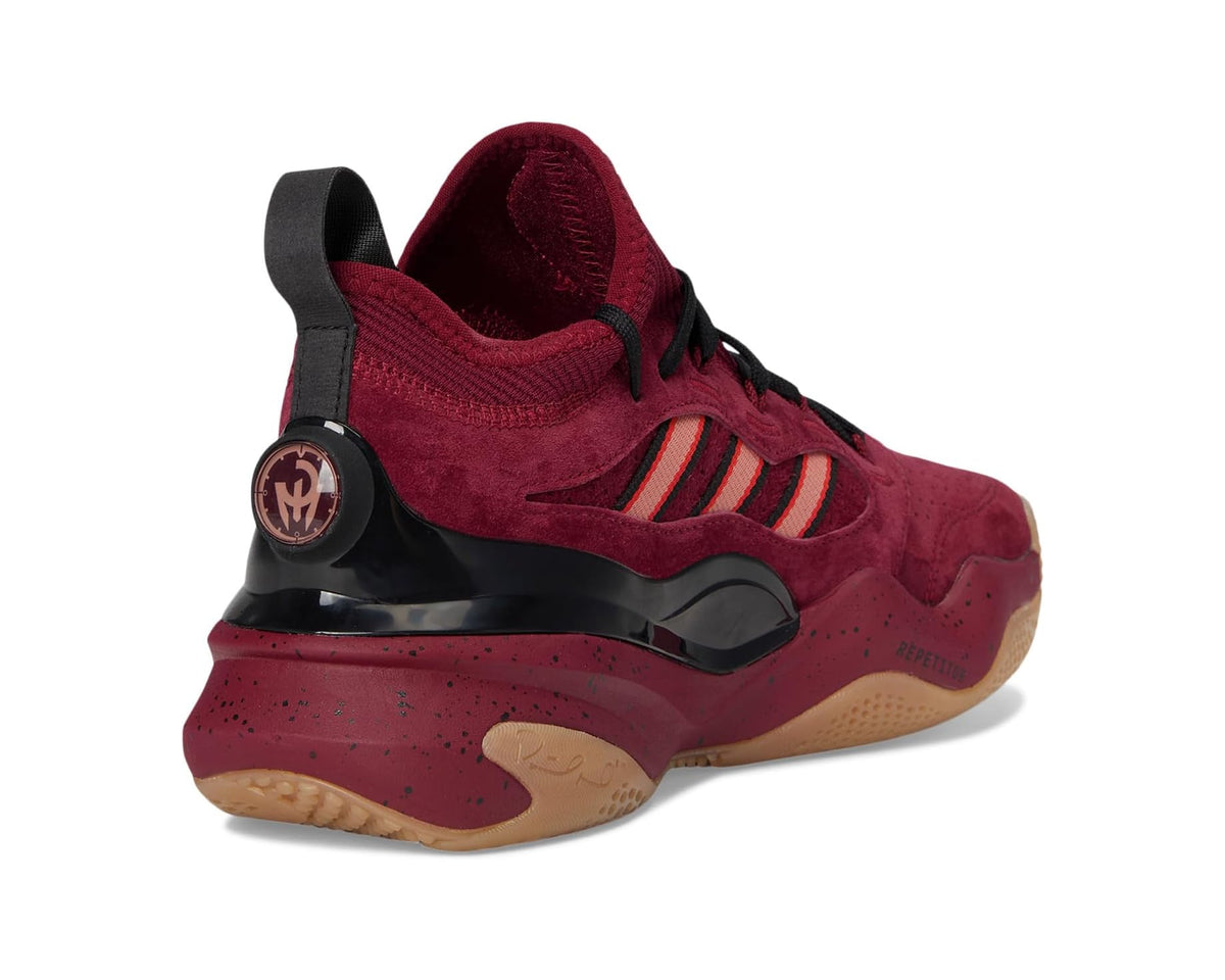 Unisex adidas Mahomes 2 Impact FLX Turf Training Shoes Burgundy/Core Black/Gum