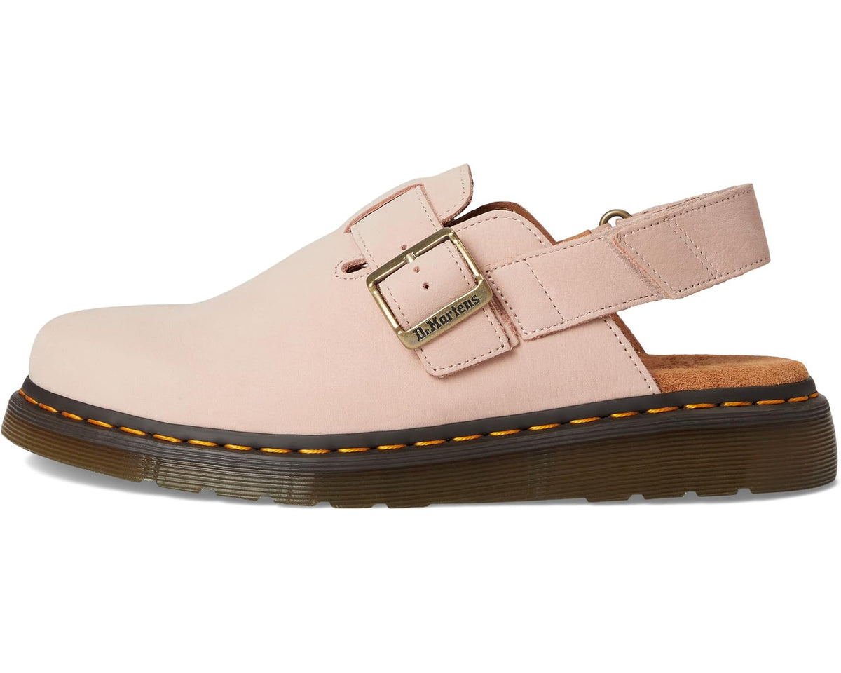 Unisex Dr. Martens Jorge II Leather Slingback Mules Powder Pink