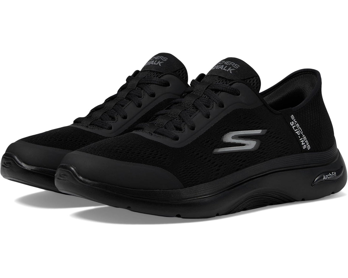 Men's SKECHERS Performance Hands Free Slip-Ins Go Walk Arch Fit 2.0 - Simplicity 2 Black/Black