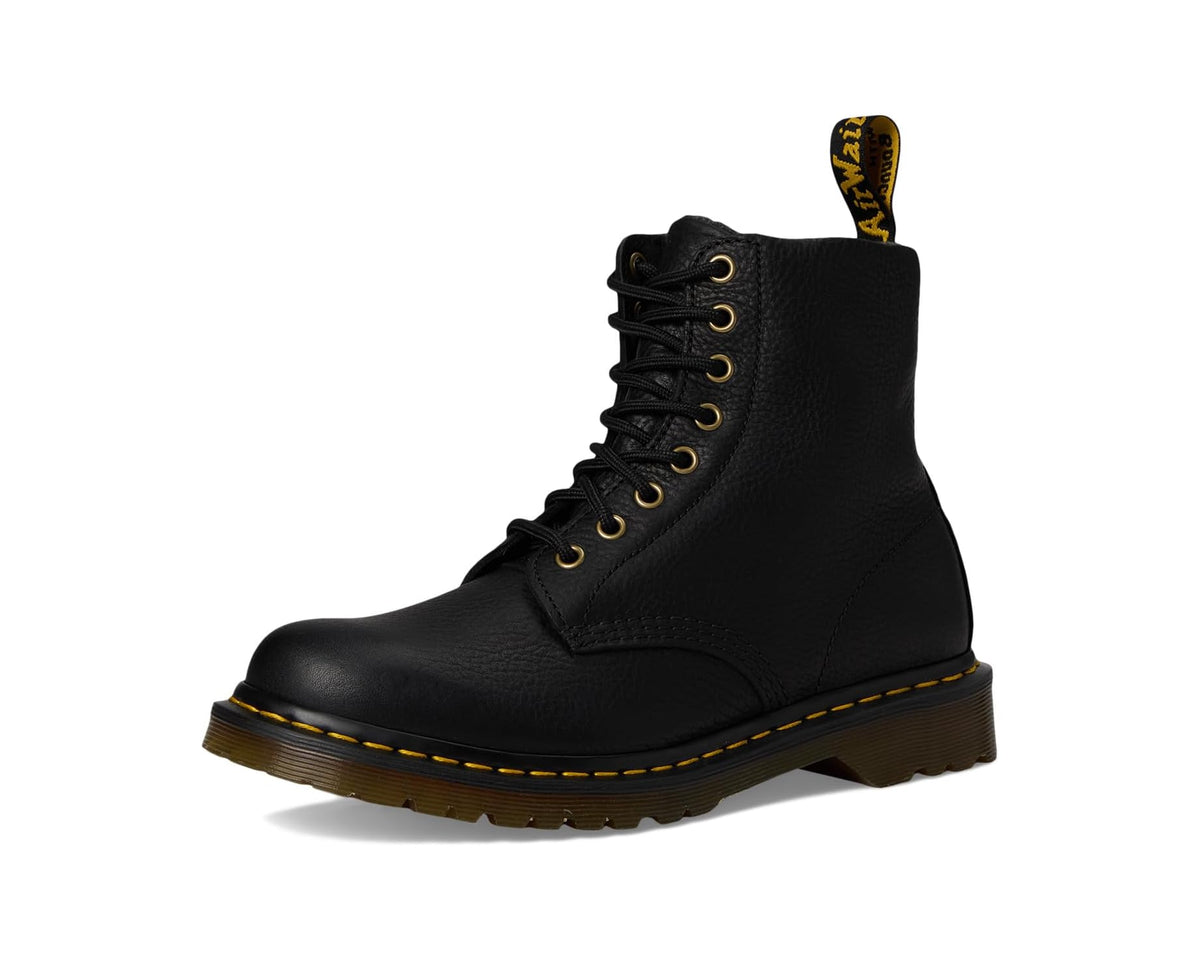 Unisex Dr. Martens 1460 WarmWair Grizzly Leather Boots Black