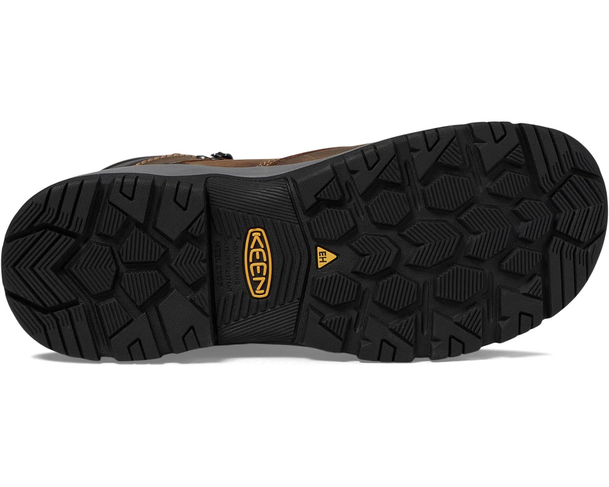 Men's KEEN Utility Evanston 6·Composite Toe Waterproof Internal Met Guard Bison/Black