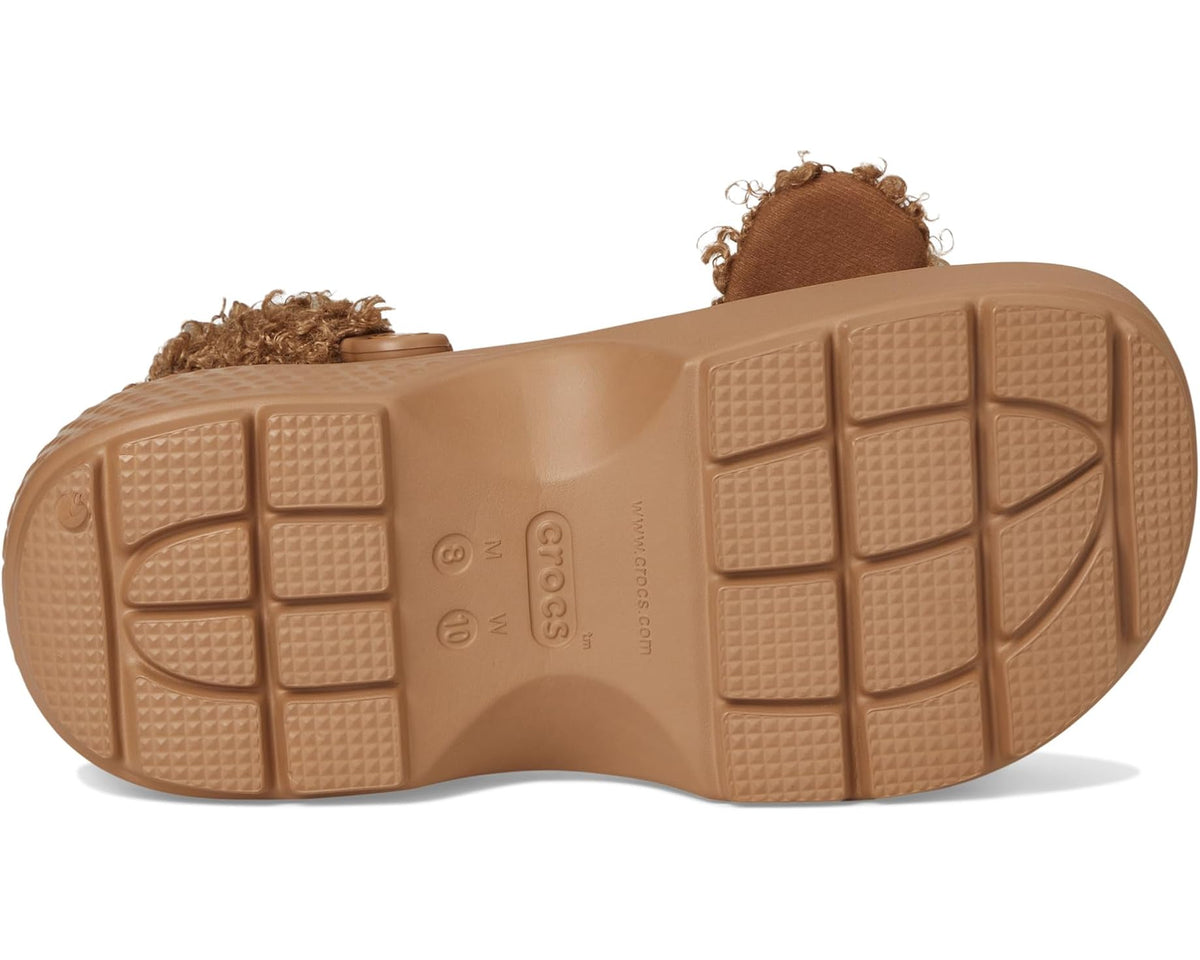 Unisex Crocs Stomp Lined Clogs Sepia Bear