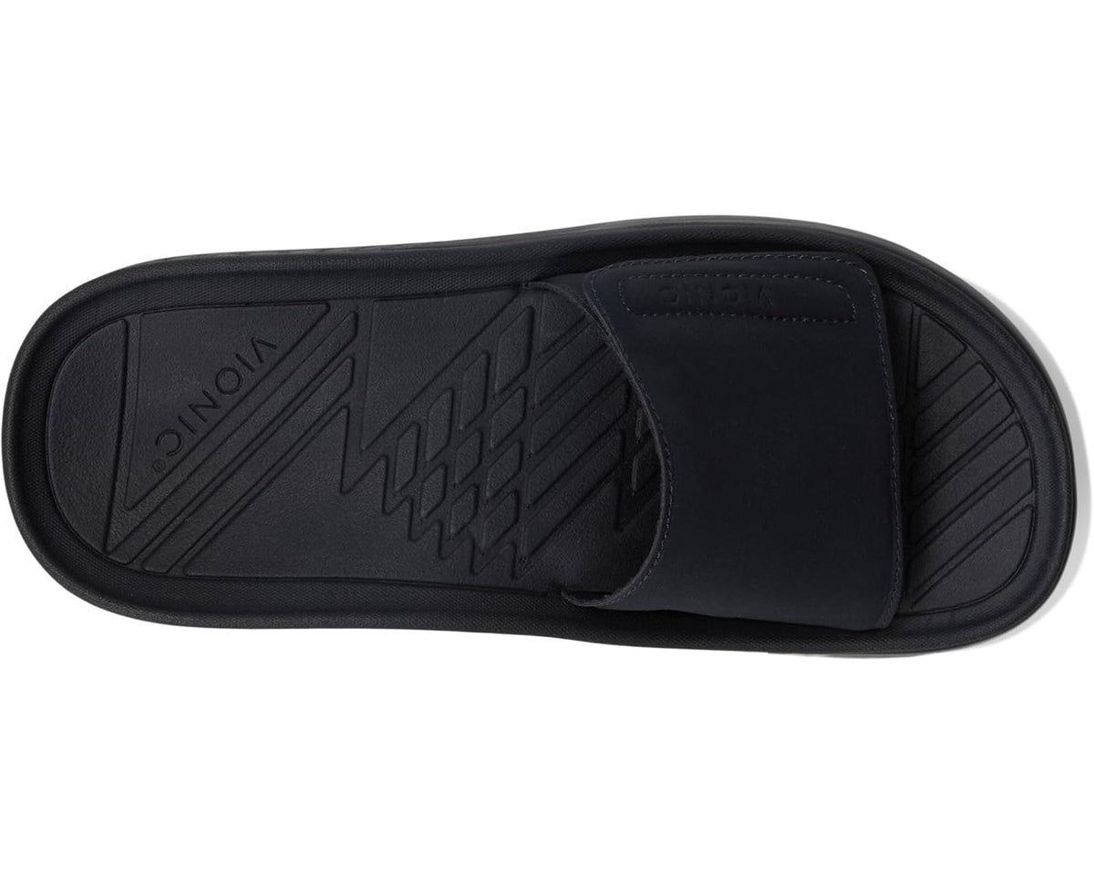 Unisex VIONIC Rejuvenate Slides Navy Blue Synthetic Nubuck