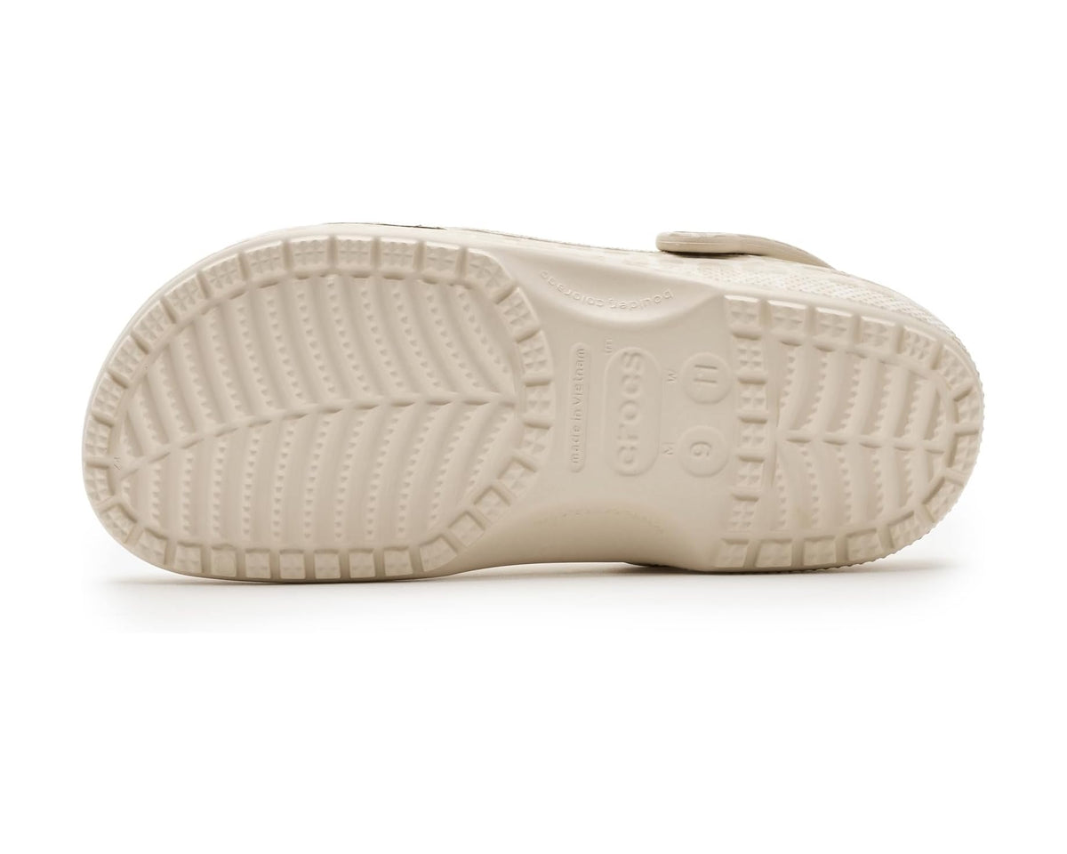 Unisex Crocs Classic Clog - Seasonal Graphic Almond Tint/Leopard