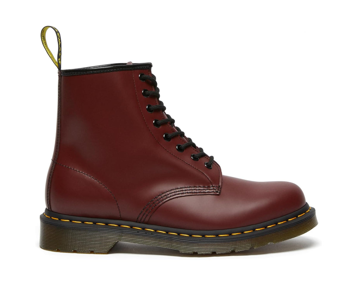 Unisex Dr. Martens 1460 Smooth Leather Boots Cherry Red Smooth