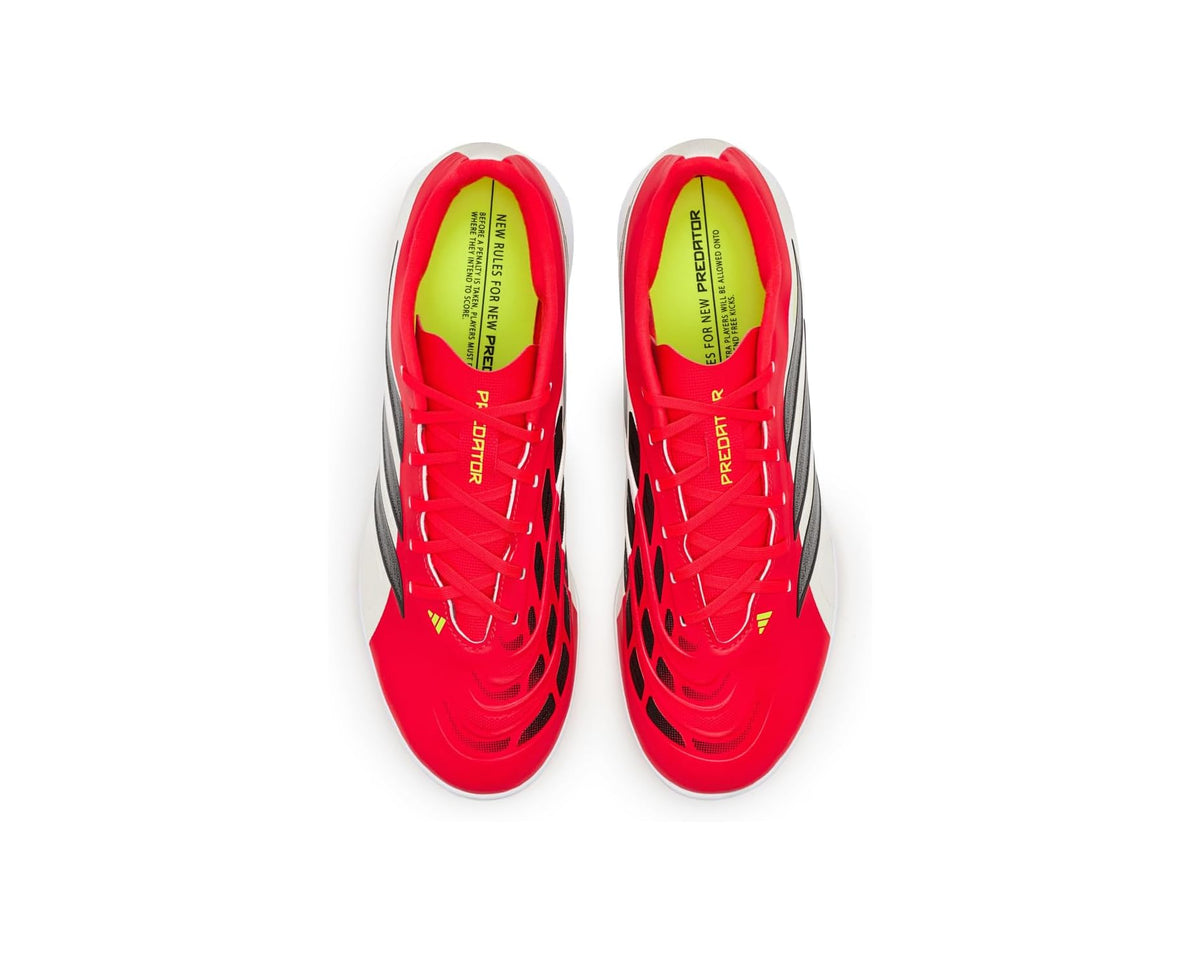 Unisex adidas Predator Club In Sala Soccer Cleats Lucid Red/Black/White