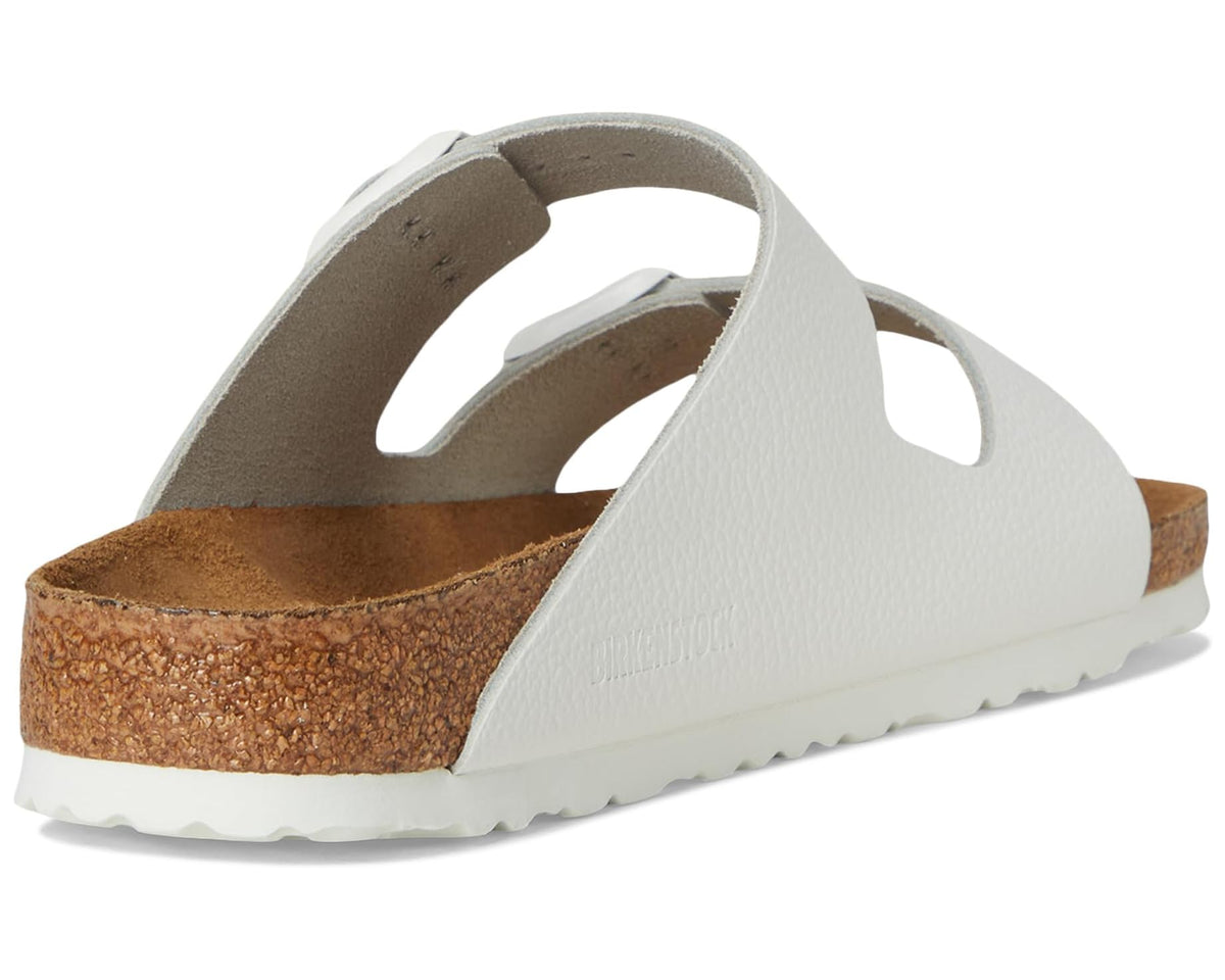 Unisex Birkenstock Arizona Soft Footbed - Leather (Unisex) White Leather