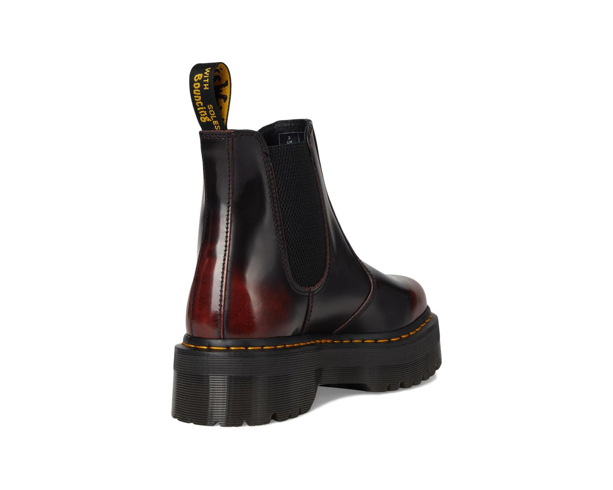 Unisex Dr. Martens 2976 Quad Chelsea Cherry Red