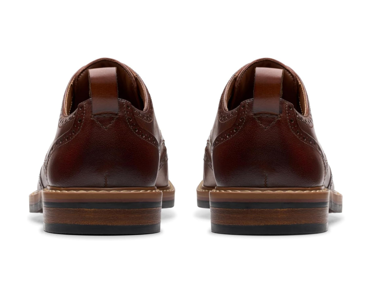 Men's Clarks Aldwin Limit Mid Tan Leather