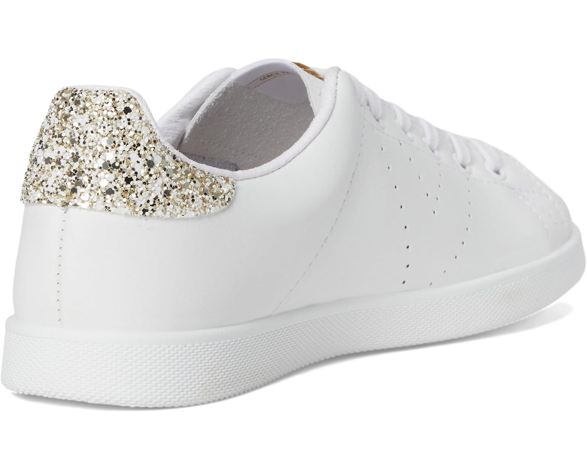 Unisex victoria Tenis Leather & Glitter Cava