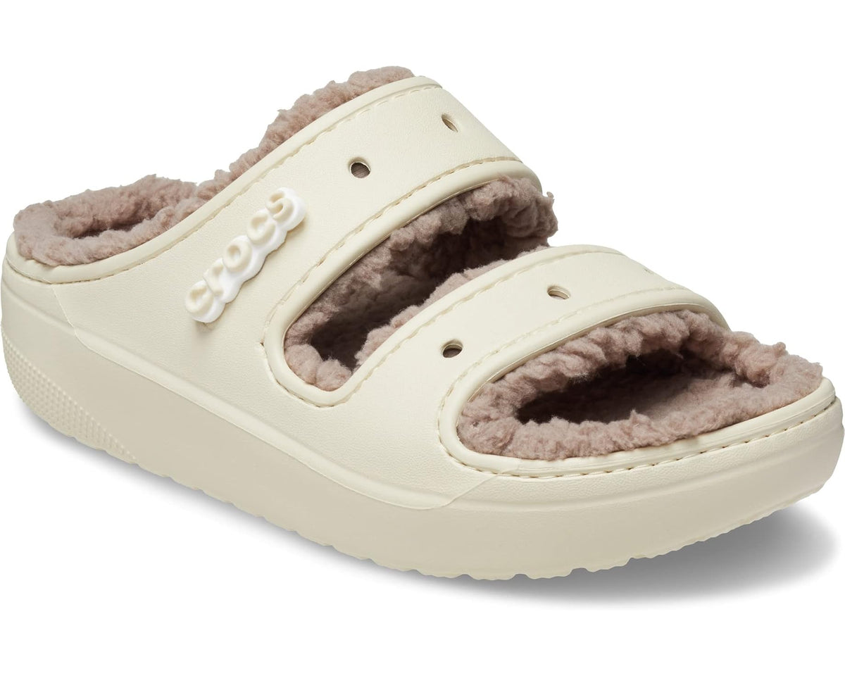 Unisex Crocs Classic Cozzzy Sandals Bone/Mushroom
