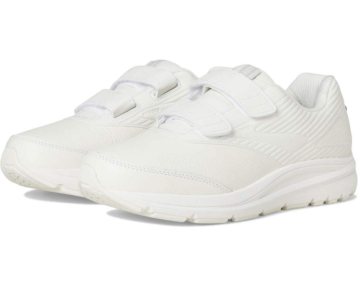 Men's Brooks Addiction™ Walker V-Strap 2 White/White