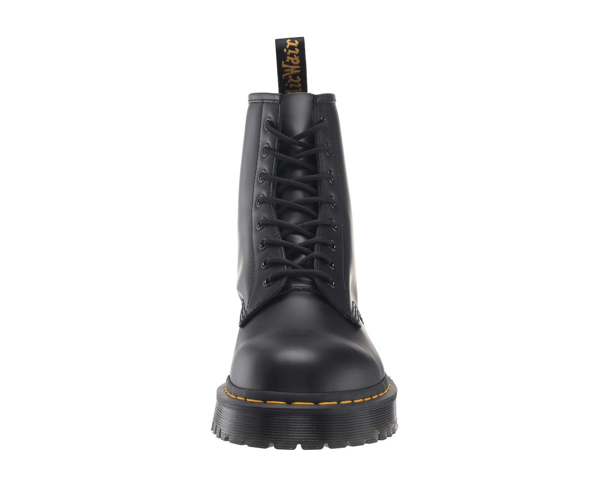 Unisex Dr. Martens 1460 Bex Smooth Leather Lace Up Boots Black Smooth