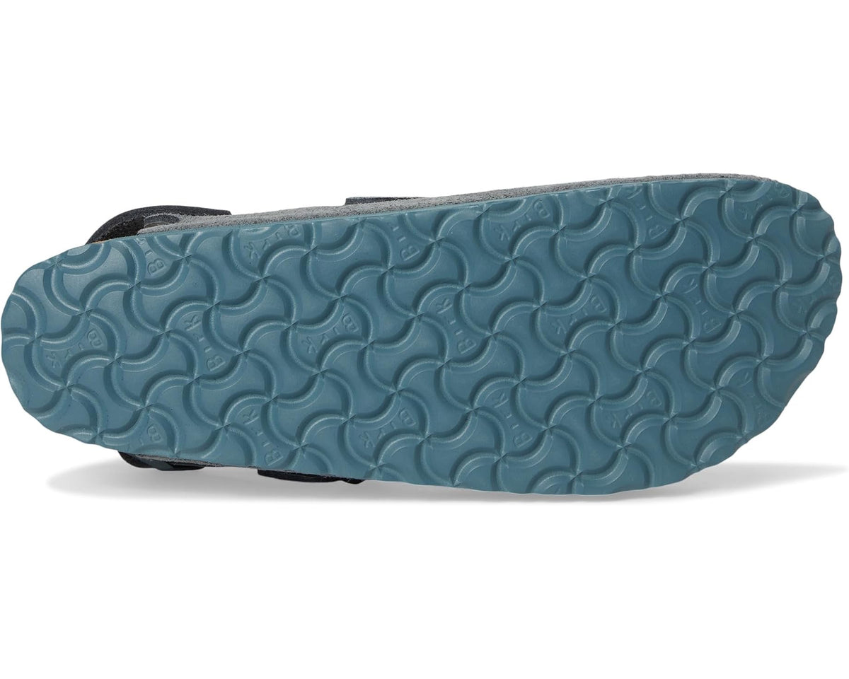Unisex Birkenstock Tokio - Suede Basalt Gray (Black Outsole)