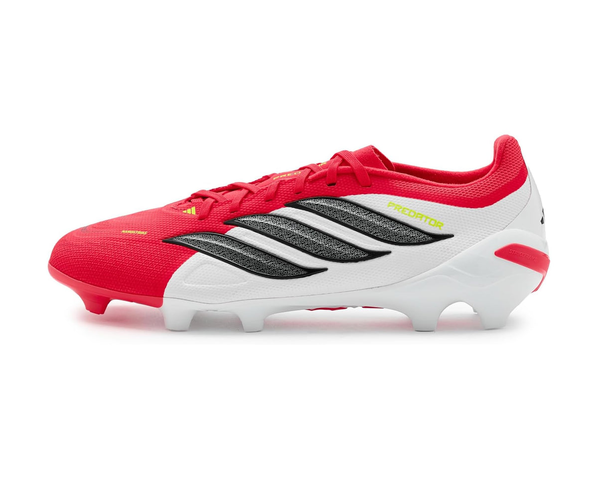 Unisex adidas Predator League Firm Ground Football Boots Soccer Cleats Lucid Red/Black/White