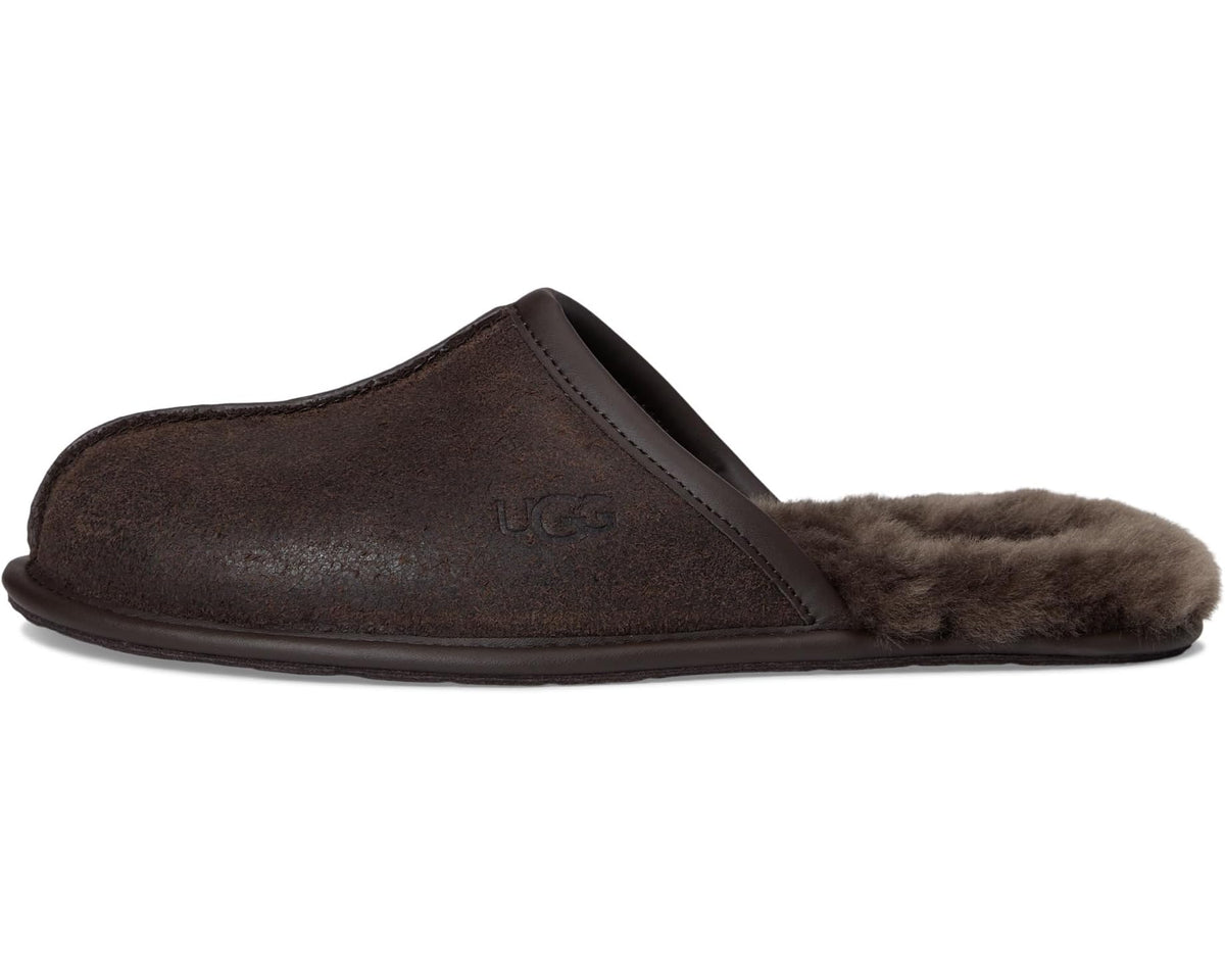 Men's UGG Scuff Leather Distressed Dusted Cocoa